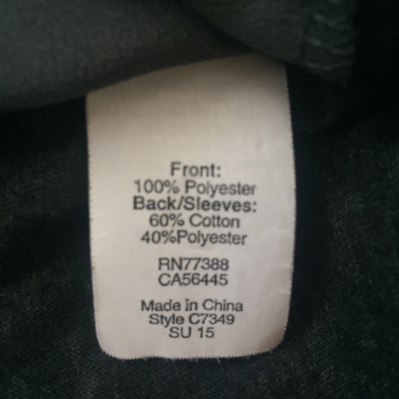 J. Crew Black/Dark Grey Patterned Panel Top Size S - Picture 6 of 7